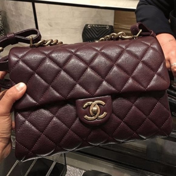 Not For Sale - ISO - Chanel Sheepskin Quilted Small Trapezio Flap - Picture 1 of 2